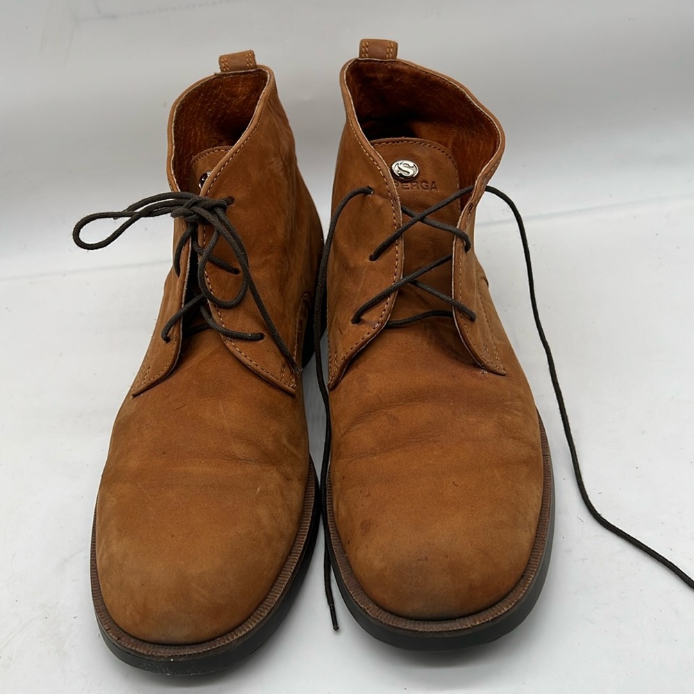 Superga Leather upper Tan boots Size 9.5-10 men